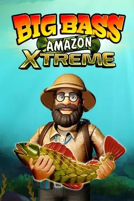 Nieuwe gokkast Big Bass Amazon Xtreme met een decor van de Amazonerivier