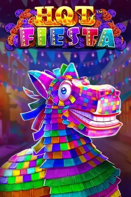 Gokkast Hot Fiesta in carnavalskleuren, speelbaar met gratis spins bij Vipz